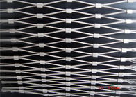 SS316 Ferrule Wire Rope Mesh , Size Customized Stainless Steel Rope Mesh