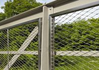 High Strength X Tend Metal Wire Rope Mesh For Recyclable Green Facadings