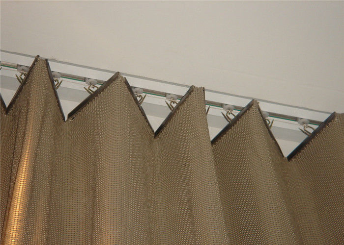 Lightweight metallic curtain fabric , aluminum material sequin curtain fabric